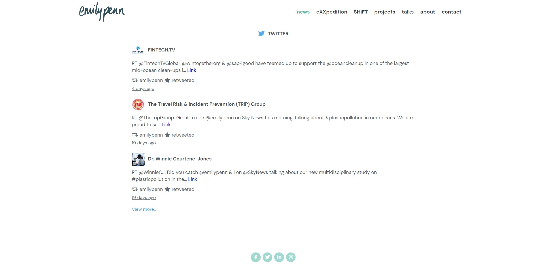 Emily Penn Social Feed Emily Penn Social Feed